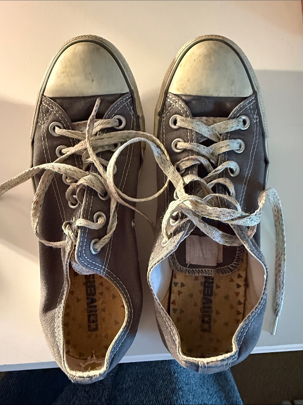 Charcoal Grey Converse Sneaker